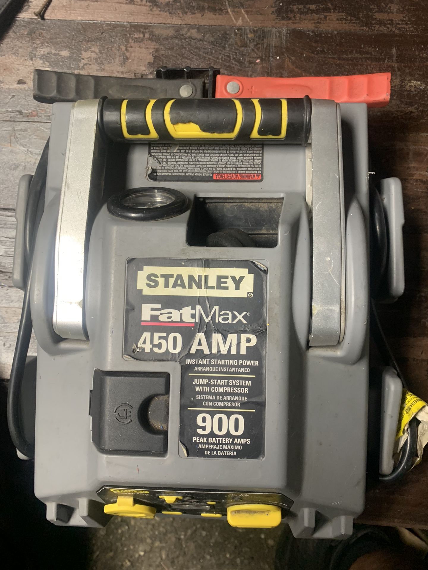 Stanley FatMax Jump Starter W/Compressor