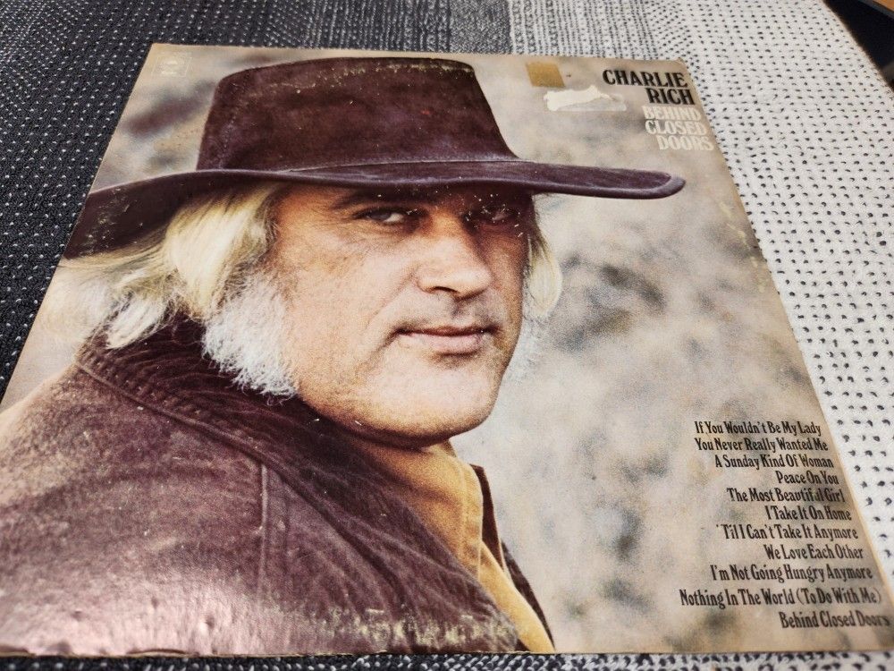 Vintage Charlie Rich "Behind Closed Doors" Vinyl