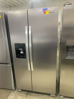 Whirlpool Side-by-Side Stainless Steel Refrigerator