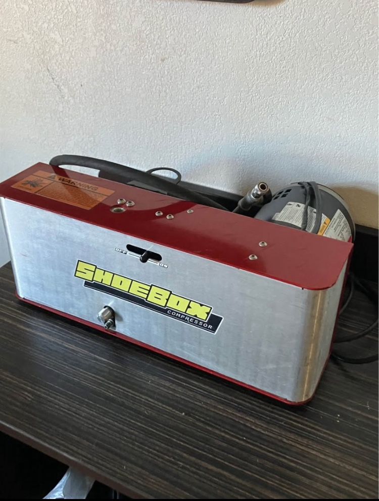 ShoeBox Freedom 8 paintball Electric Air Compressor, 4500 PSI PCP air rifle (pre-charged pneumatic)