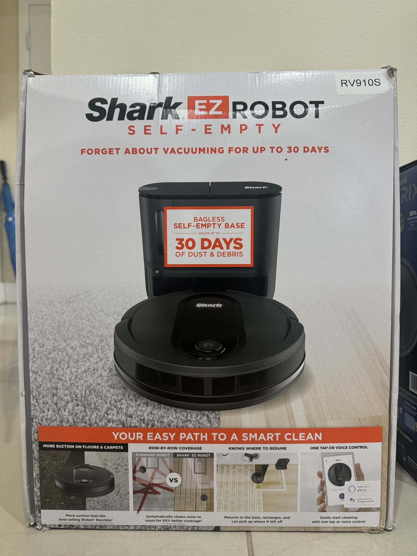 Shark Self-Empty Robot Vacuum RV910S