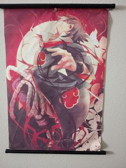 Naruto Itachi Uchiha Anime Wall Scroll Poster
