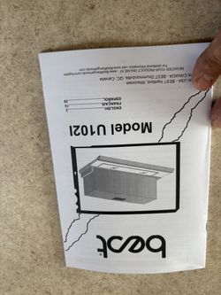 Rang hood under cabinet