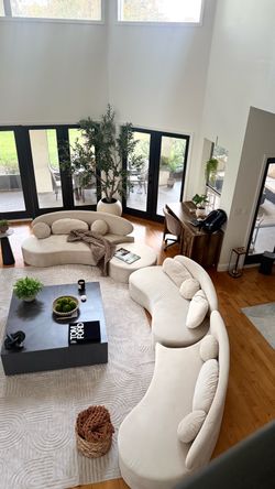 Sectional couch set