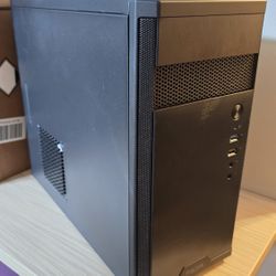 Mirco ATX PC Case With CPU Riser Cable 
