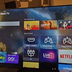 Hisense 58 Inch Smart TV Roku 