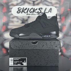 Jordan 4 Retro Black Cat Size10.5men