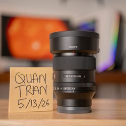 Sony 35mm gm lens