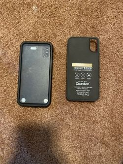iPhone X power bank case
