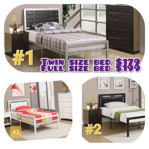 Bunkbed Full Twin With  2 Mattress Bamboo 