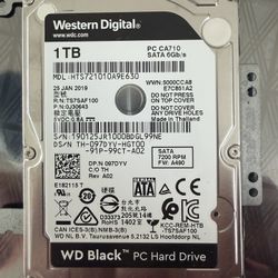 1TB Hard Disk Drive (HDD) 7200RPM