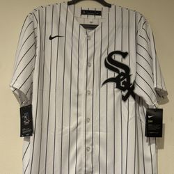 Nike White Sox Baseball Jersey Size Large Men New 