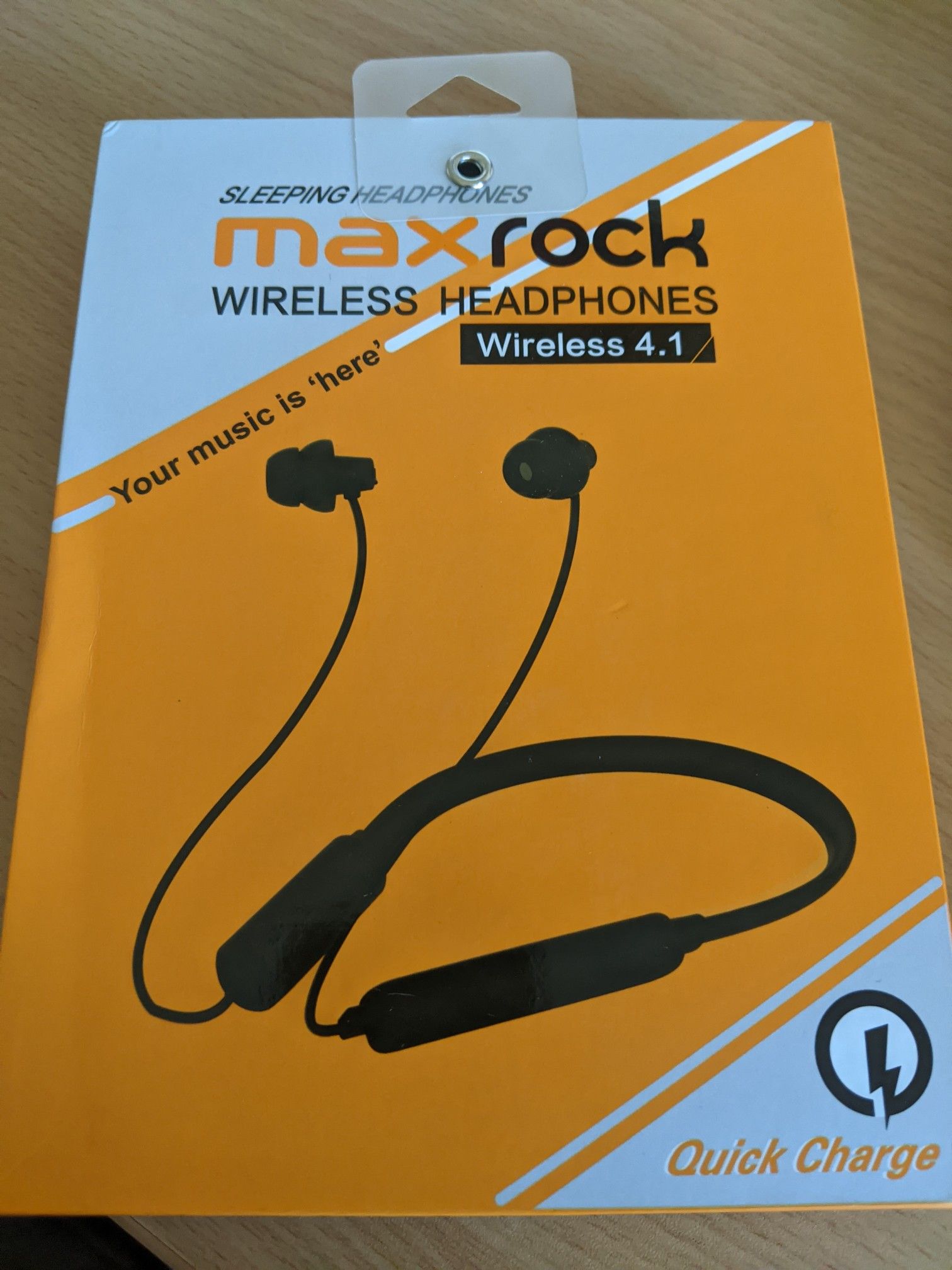 Maxrock Wireless Bluetooth headphones New