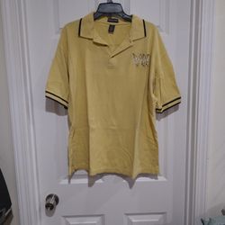 Large Yellow VIP Valet Polo Shirt