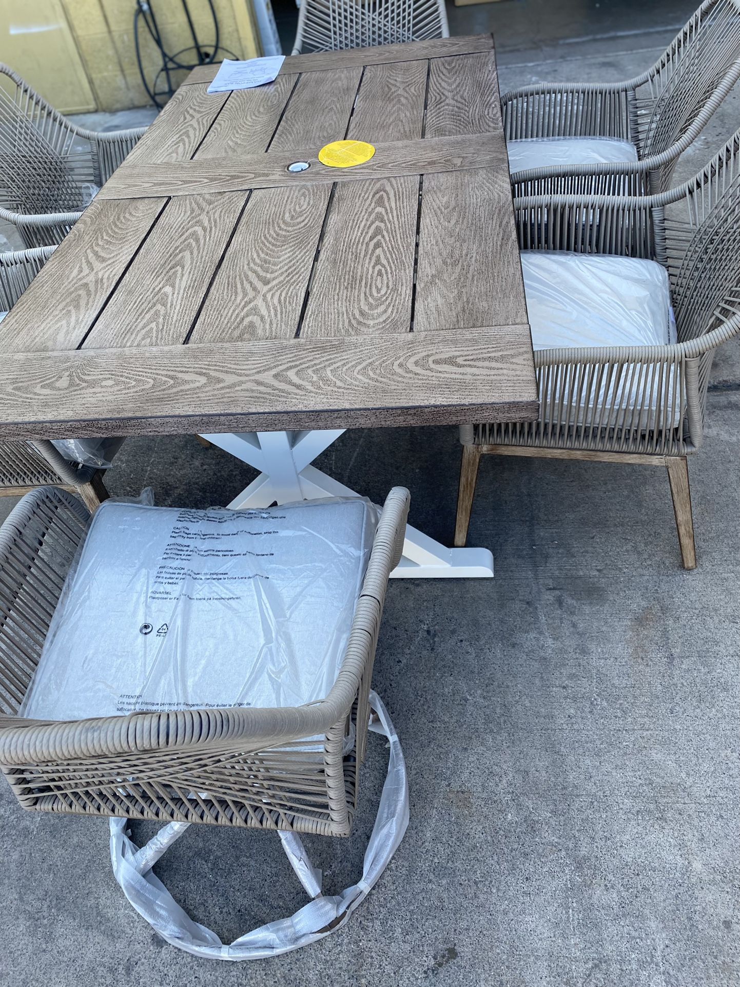 Hampton bay online haymont 7 piece