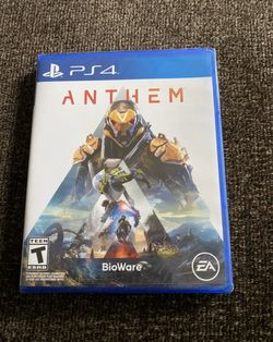 PS4 anthem New