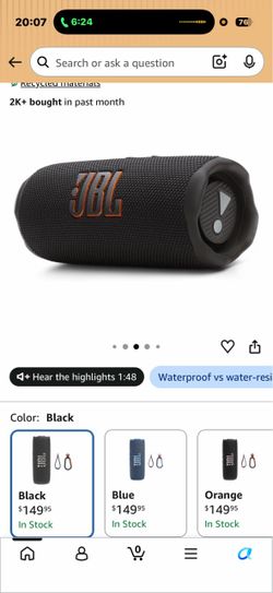 JBL speaker