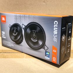 JBL Club 34F Car Speaker Set 3 1/2 Inch 2-Way Coaxial Speaker System 75 Watts 🚨 Payment Options Available 🚨 No Credit Needed 🚨 