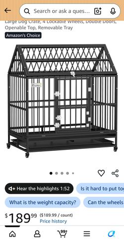 Dog crate
