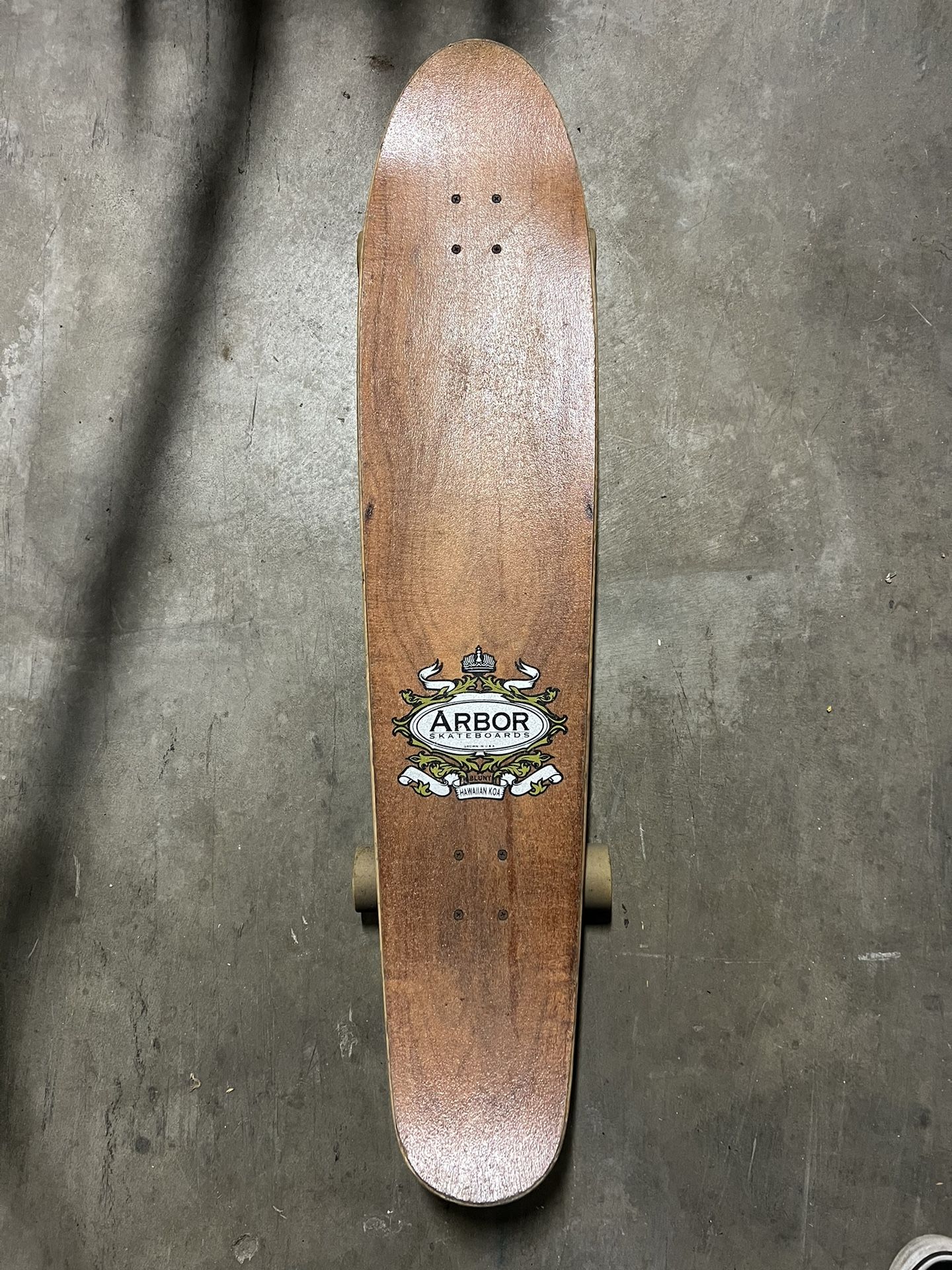 Arbor Blunt Koa Longboard