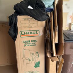FREE moving Boxes And Moving Blankets