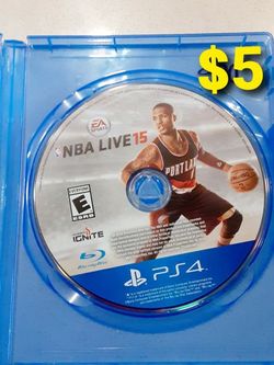 NBA Live 15 Playstation 4 $5