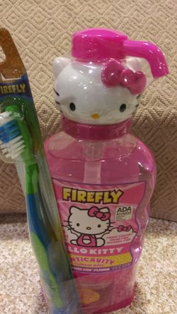 💖NO MESS PUMP & CUP!👍 FLUORIDE RINSE W/TOOTHBRUSH!🌸Easter?🐰