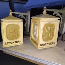 Lowenbrau Lamps