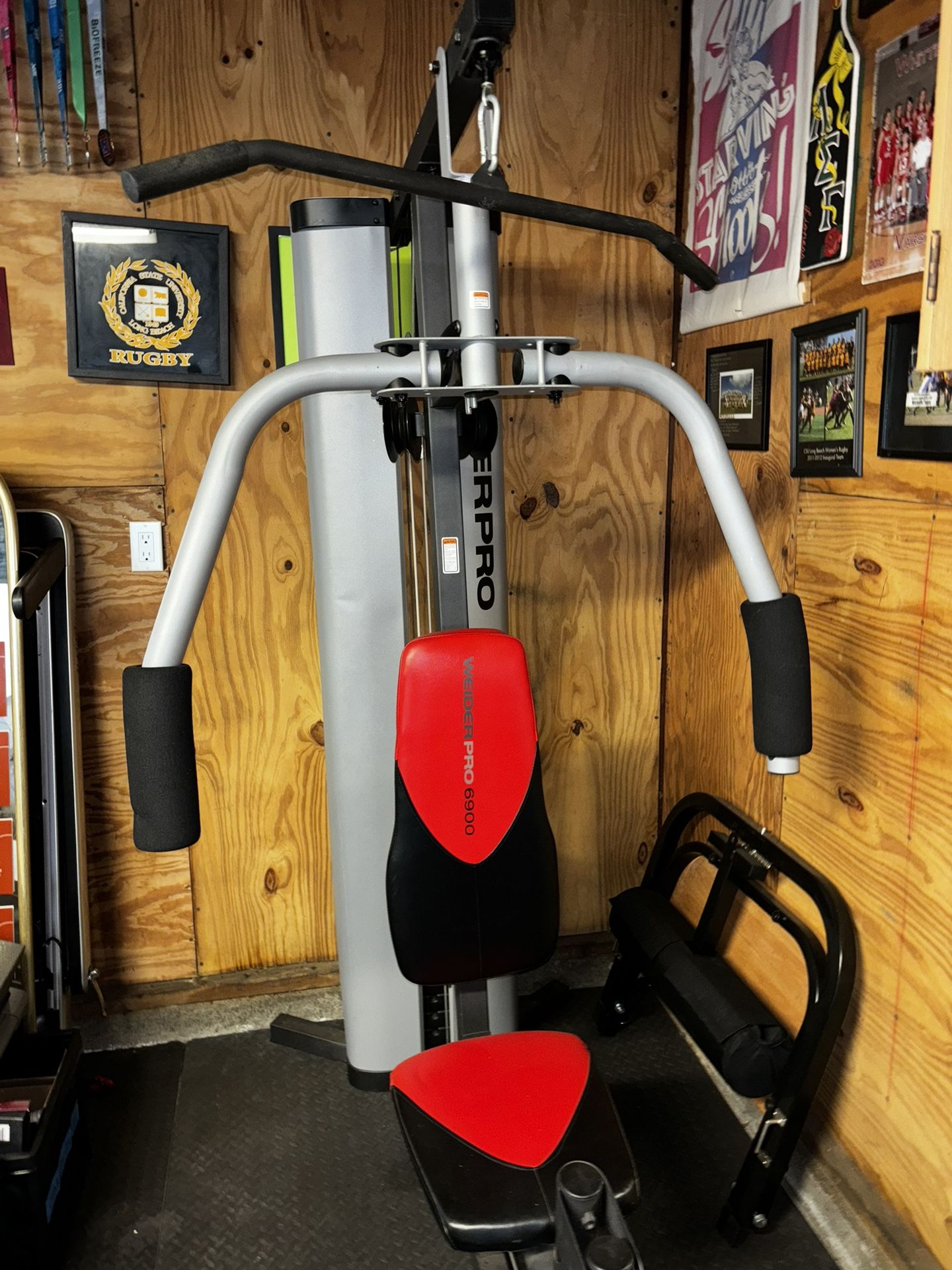 Weider Pro 6900 Home Gym System with 125 Lb. Weight Stack