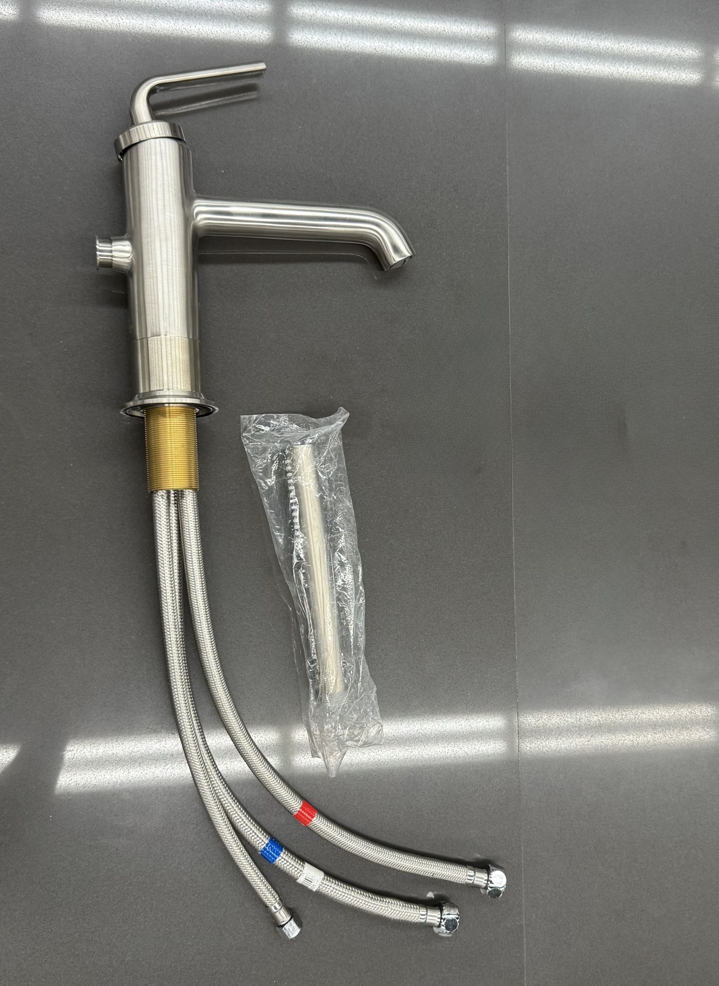 Kalia CITE 2 Piece Tall Deckmount Tub Filler With Handshower