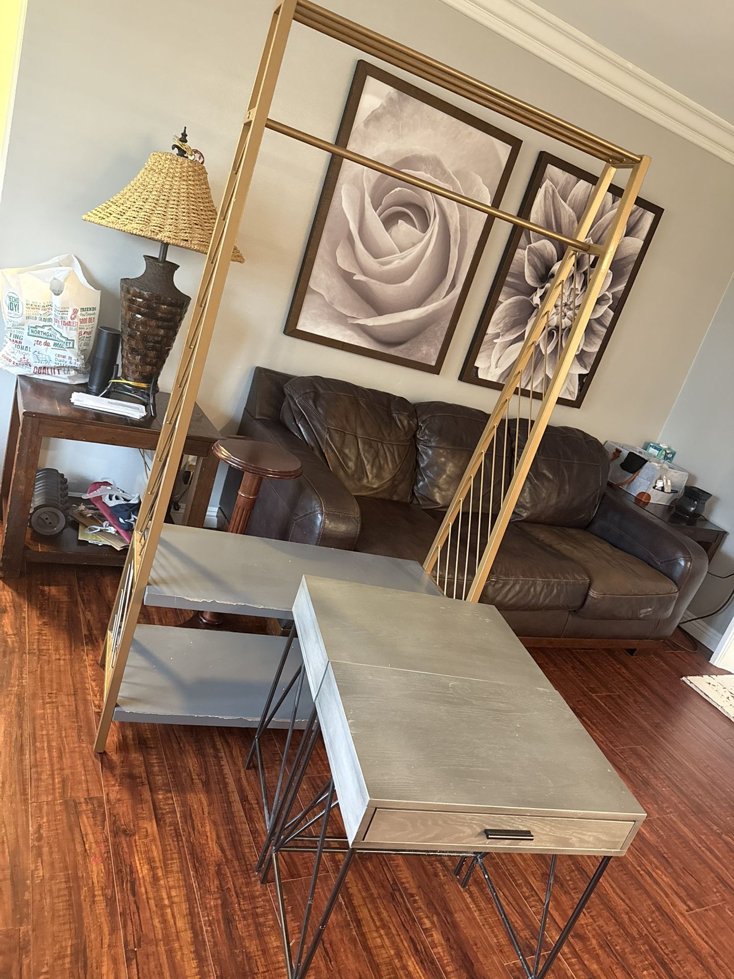 Couch, Loveseat, Nightstands, Wardrobe