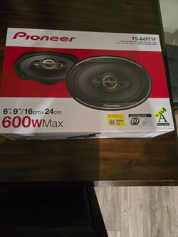 One Pair Of Pioneer Speakers