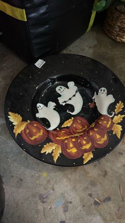 Large ceramic plate