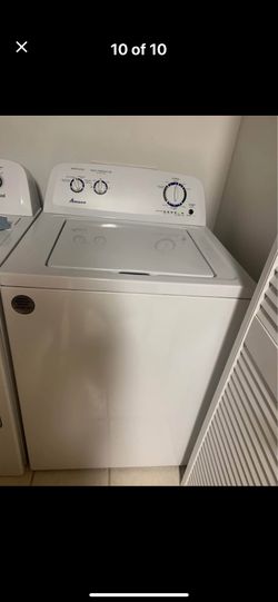Amana Washer And Whirlpool dryer