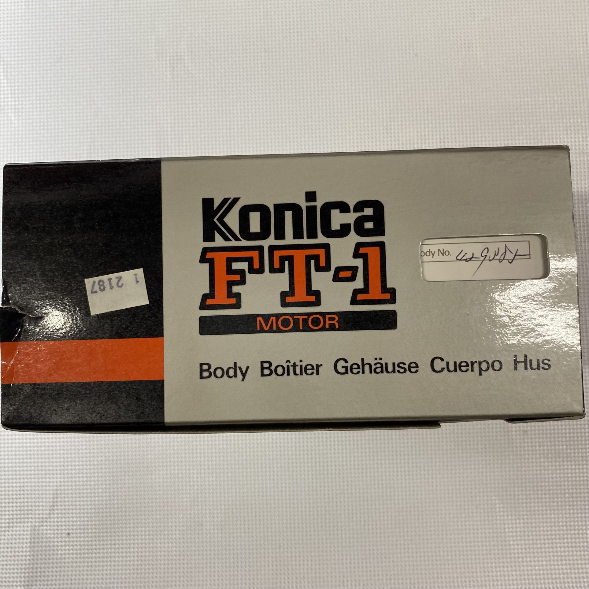 Konica FT-1 Motor 35mm SLR Camera Body – New Old Stock – Boxed Complete