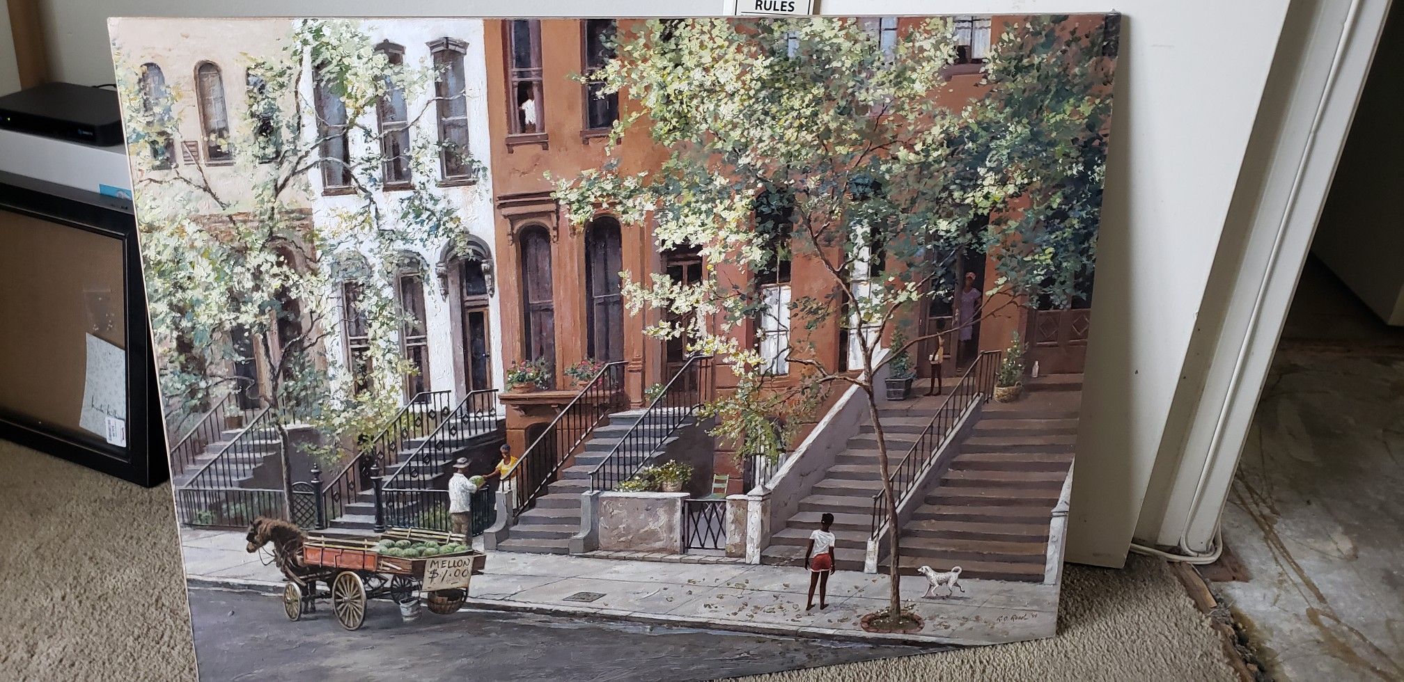 Danse des Dauphins, 1989 by Bob Talbot - 18 X 24 Inches (Art Print)