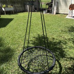 Spider Webb Rope Swing  