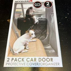 2 PACK CAR DOOR PROTECTION & ORGANIZER