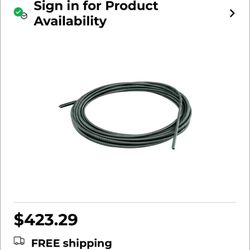 🛠️ RIDGID 3/8” x 75’ Drain Cleaning Cable – Brand New  – Model #3784