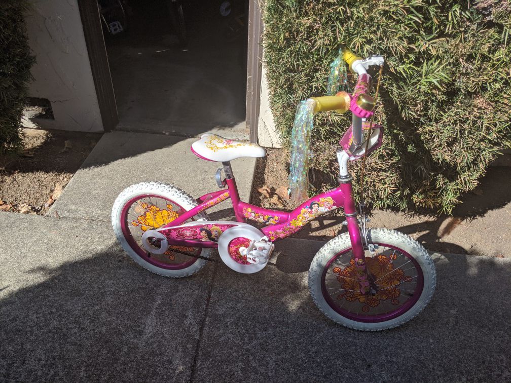 Disnep princess kids bike