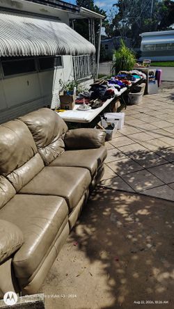 Garage sale, clothing, fishing