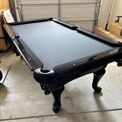 Pool Table 7ft Available
