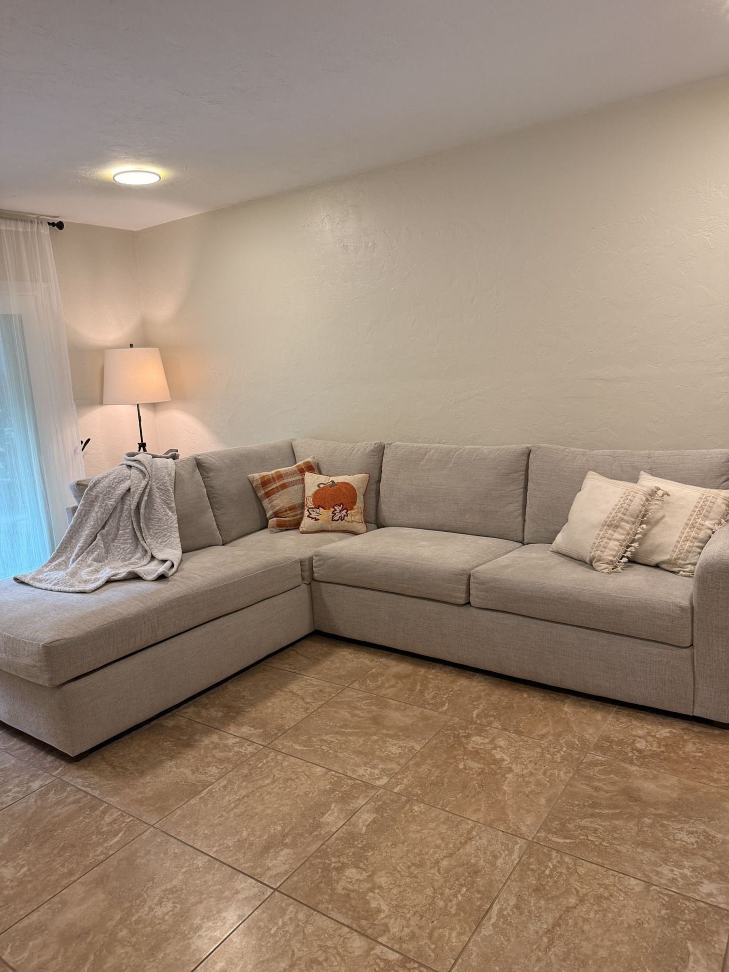 Light Grey Sectional