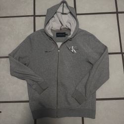 CALVIN KLEIN ZIP UP LARGE