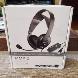 BEYERDYNAMIC  DIGITAL MULTIMEDIA GAMING HEADSET - NIB