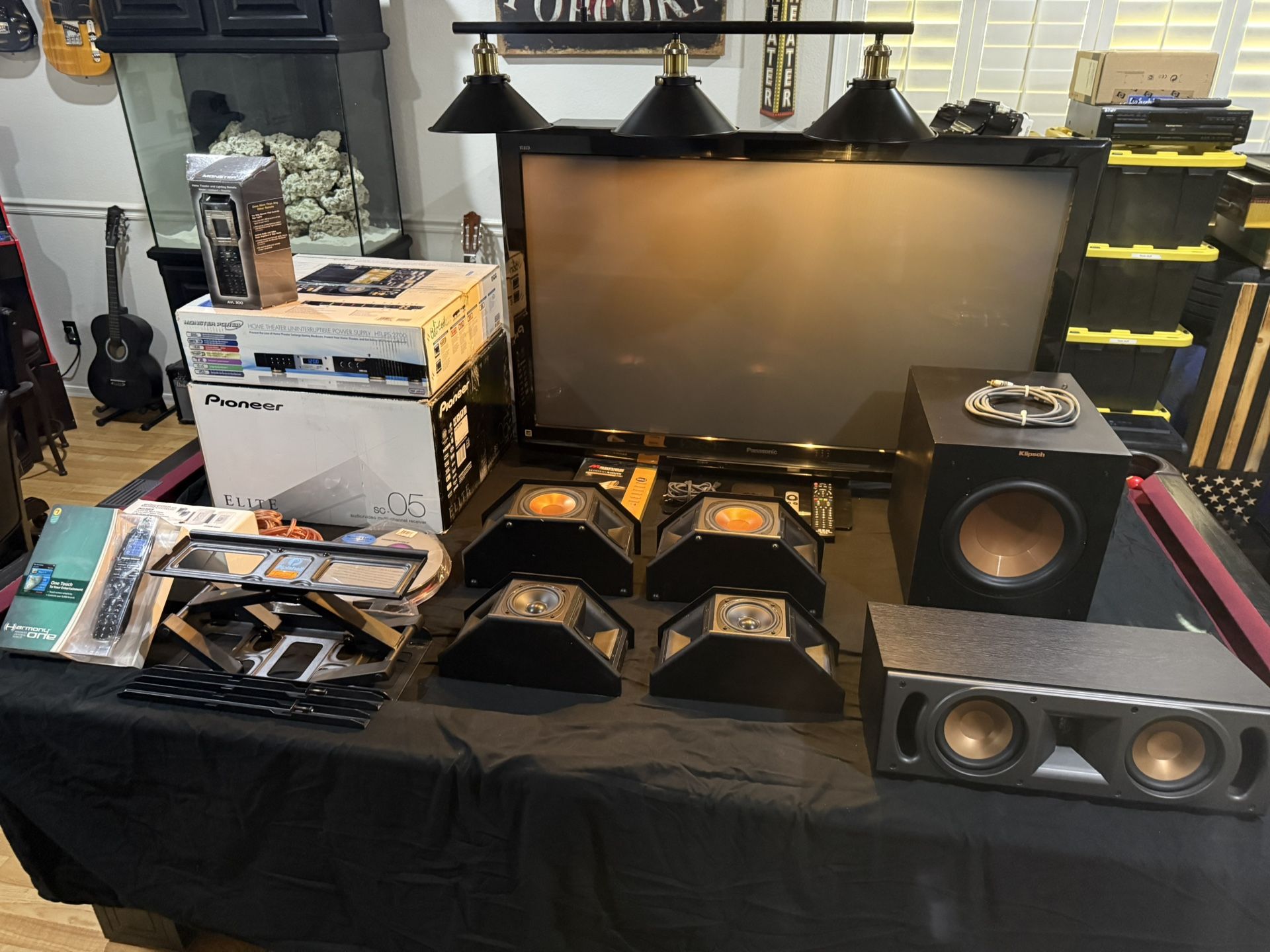 Full Home Theater System With Tv And Extras