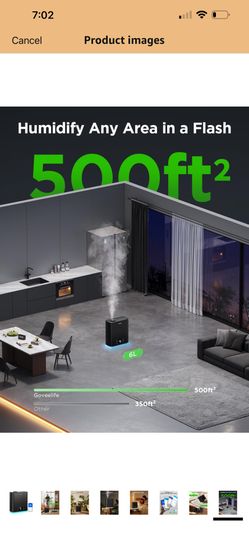  GoveeLife smart humidifier 6 L 
