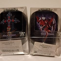 Set Of (2) Shot Glasses 