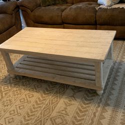 coffee table and side table