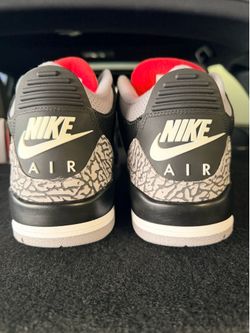 Nike Air Jordan 3 Black Cement 10.5 2018